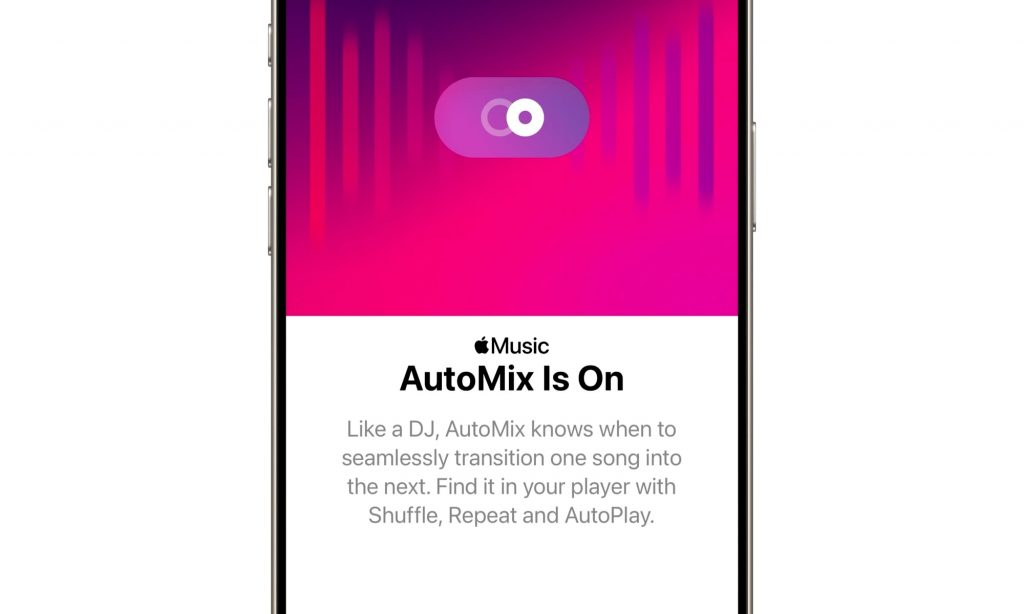 iOS 26 AutoMix