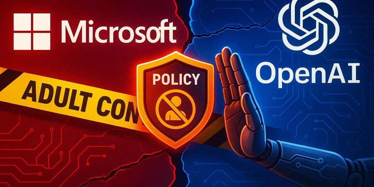 Microsoft Draws Hard Line Against Adult AI Content as OpenAI Relationship Fractures