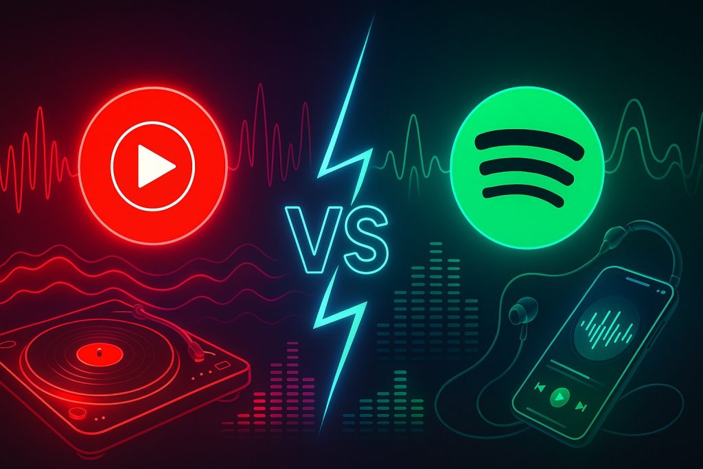 YouTube Spotify