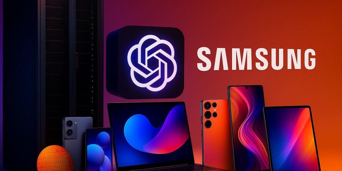 Samsung Teams Up with OpenAI in Expansive AI Infrastructure Partnership Across Multiple Divisions