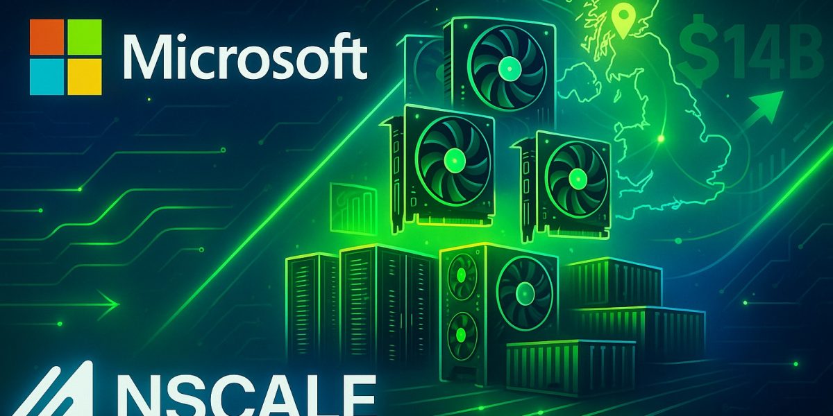 British AI Startup Nscale Secures $14 Billion Microsoft Deal: Analyzing the Massive GPU Deployment
