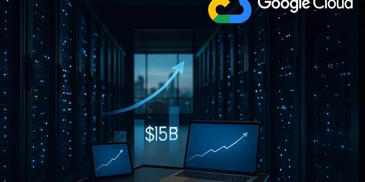 Google Cloud Reports 34% Revenue Jump to $15 Billion