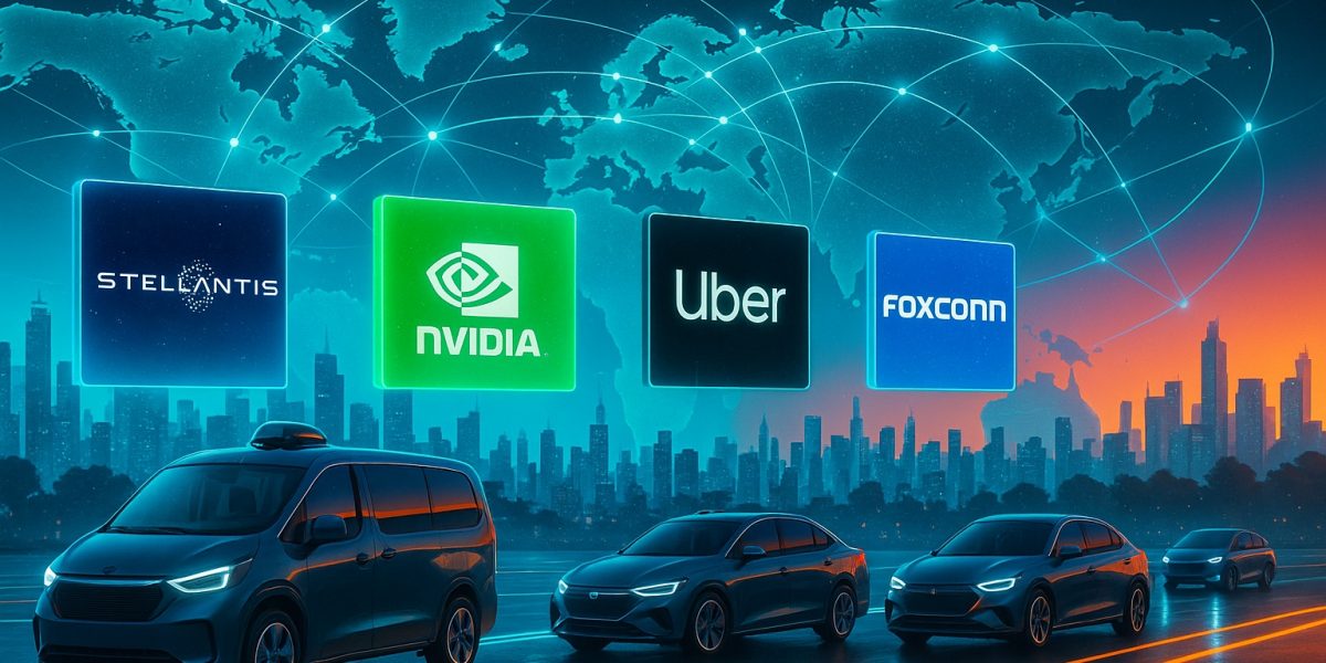 Stellantis Joins Forces with Nvidia, Uber, and Foxconn to Launch Global Robotaxi Fleet