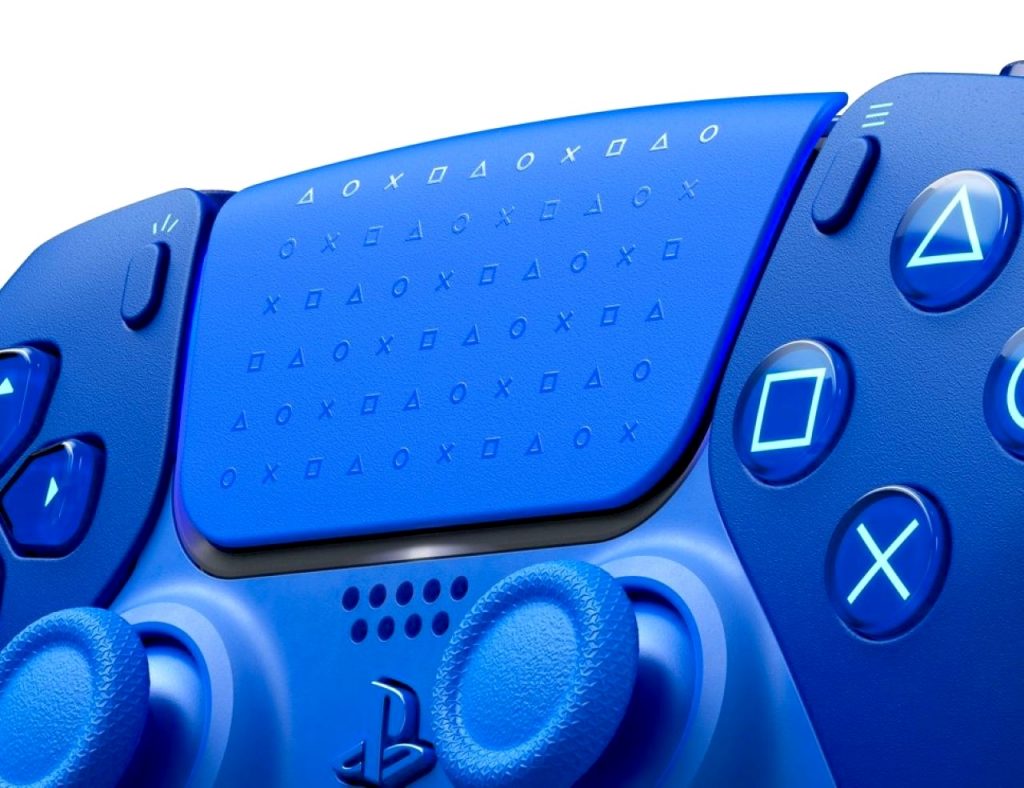 Icon Blue DualSense controller