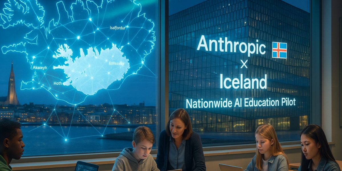 Anthropic Partners with Iceland for Nationwide AI Education Pilot Program