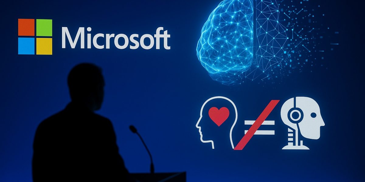 Microsoft AI Chief Says Pursuing Conscious AI Is Fundamentally Misguided
