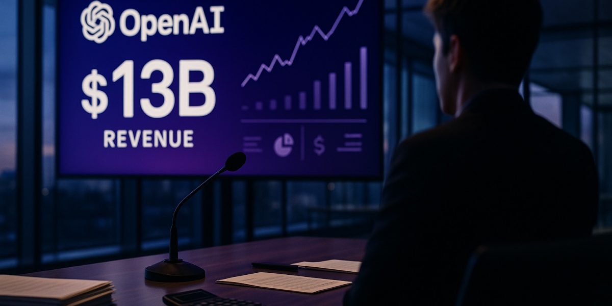 Sam Altman Says OpenAI Revenue Surpasses $13 Billion as He Defends Company Finances